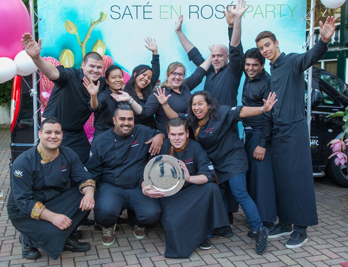 SIR Saté & Rosé party 2015