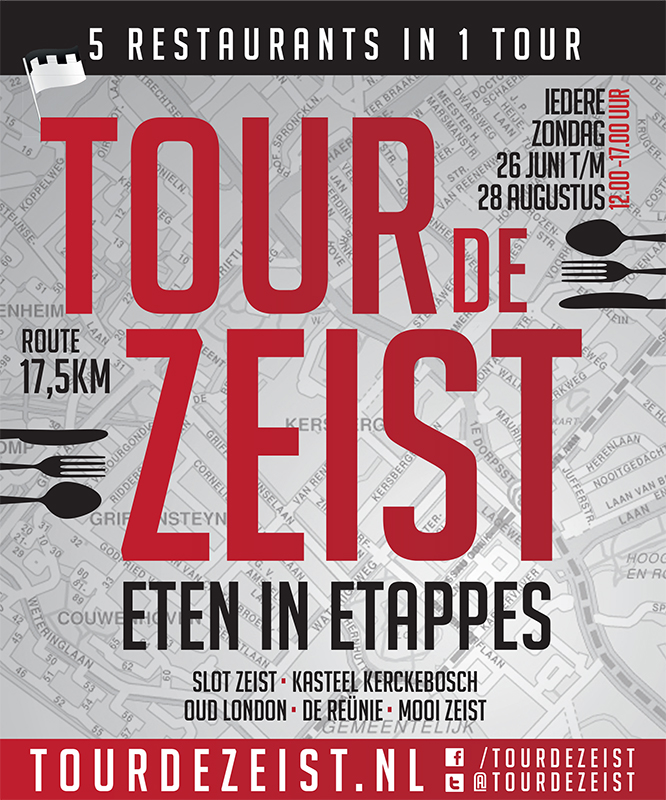 Tour de Zeist 2016 start 26 juni!