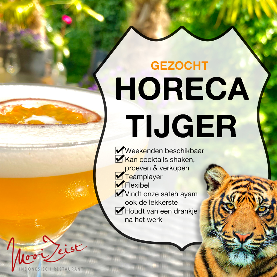 GEZOCHT: HORECA TIJGER